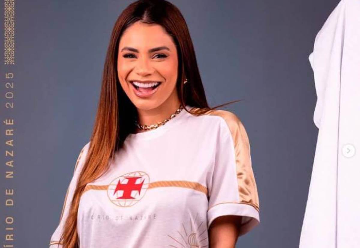 Lexa é escolhida para estrelar a campanha de nova camisa do Vasco