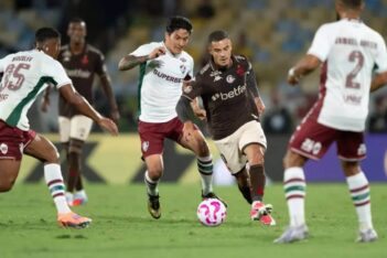 Coutinho e Cano em Vasco x Fluminense