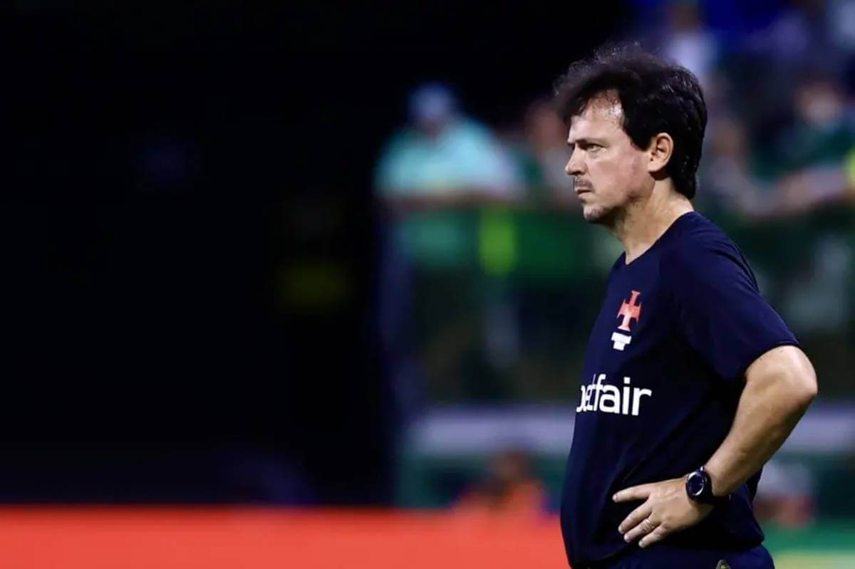 Diniz em Vasco x Palmeiras no Allianz Parque