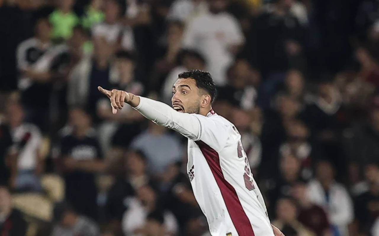 Freytes em jogo contra o Vasco