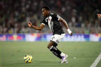 Andrés Gómez em Vasco x Fluminense