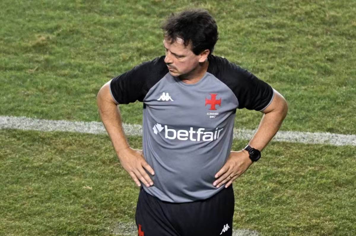 Fernando Diniz em Vasco x Mirassol