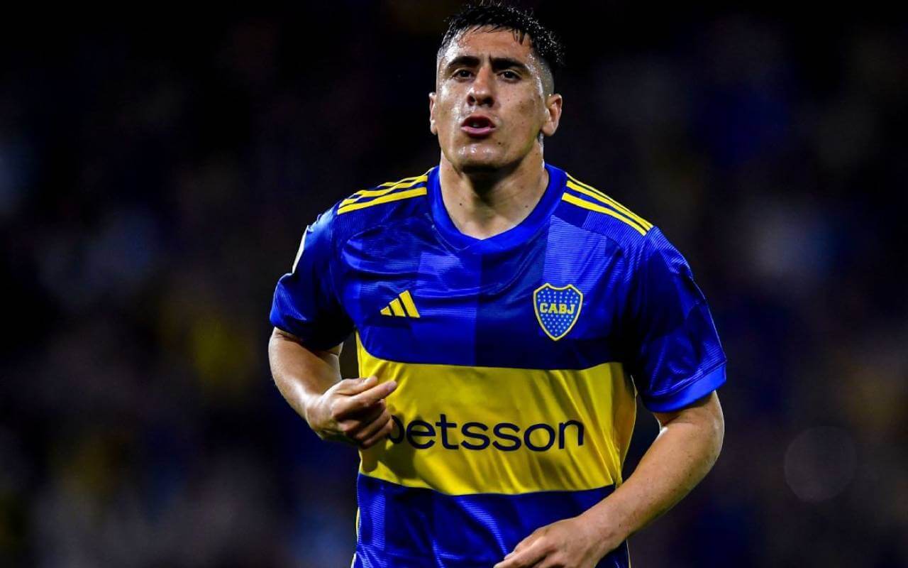Gabriel Merentiel, atacante do Boca Juniors