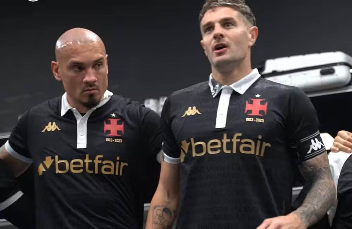 Maicon e Vegetti juntos pelo Vasco