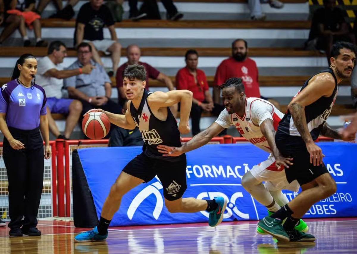 Vasco x Paulistano pelo NBB