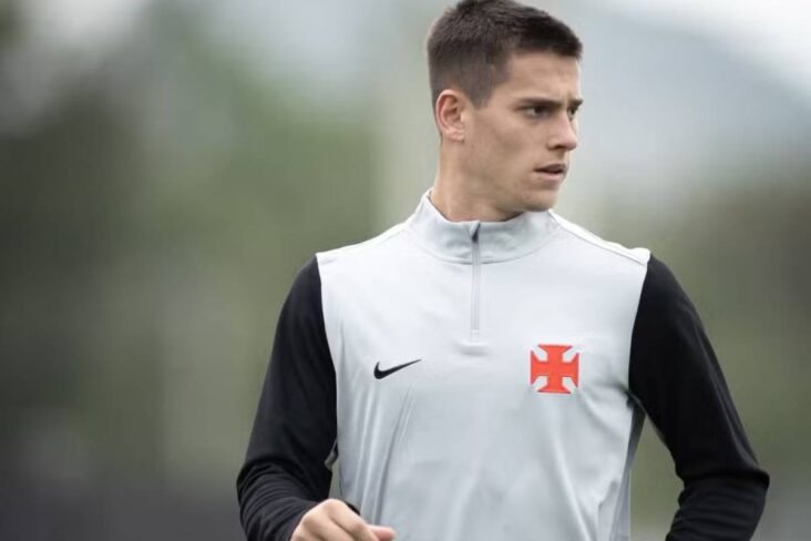 Estrella em treino do Vasco em 2026