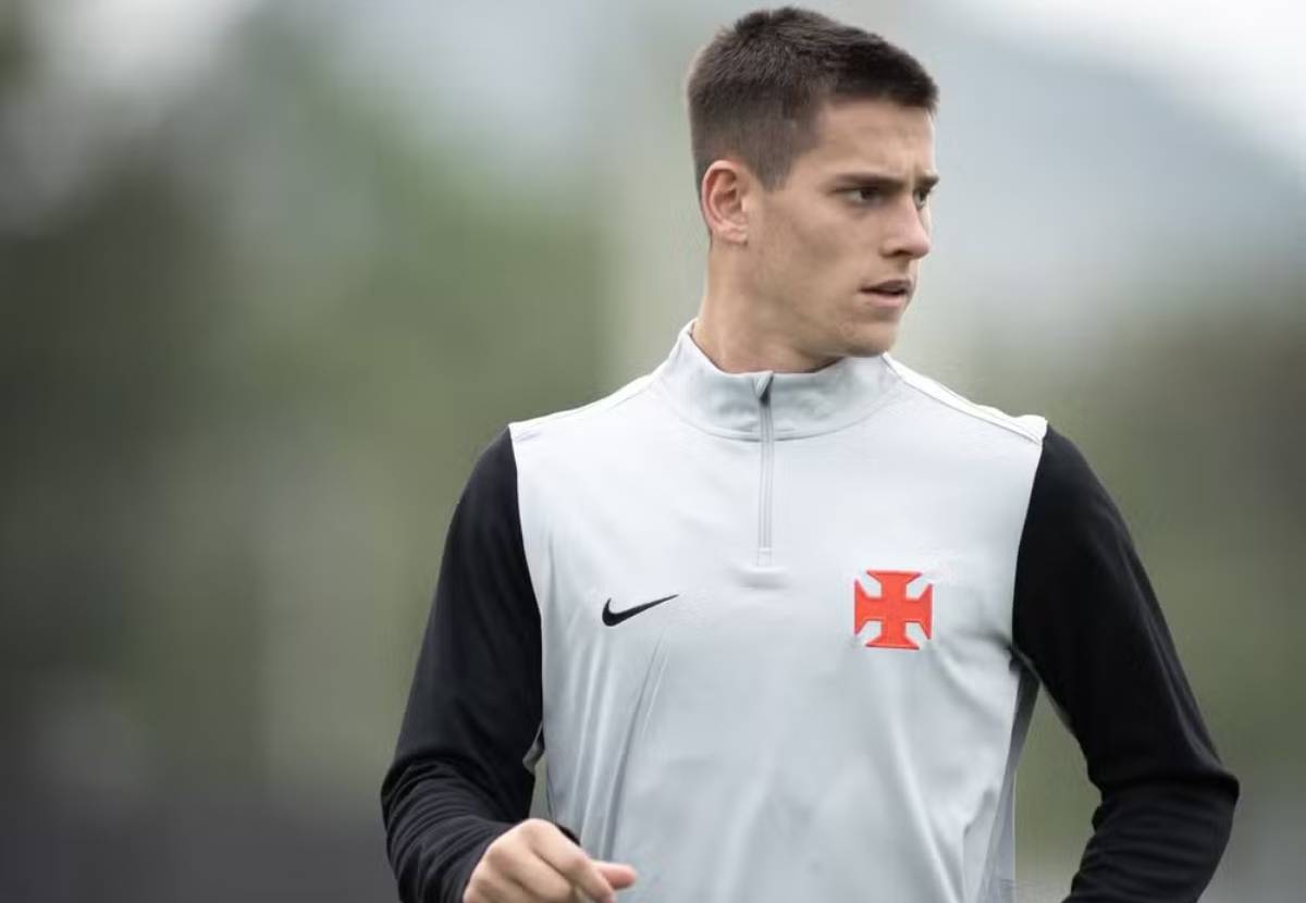 Estrella em treino do Vasco em 2026