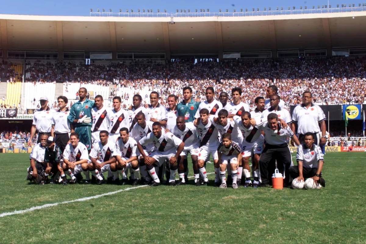 Time do Vasco campeão do Brasileiro de 2000