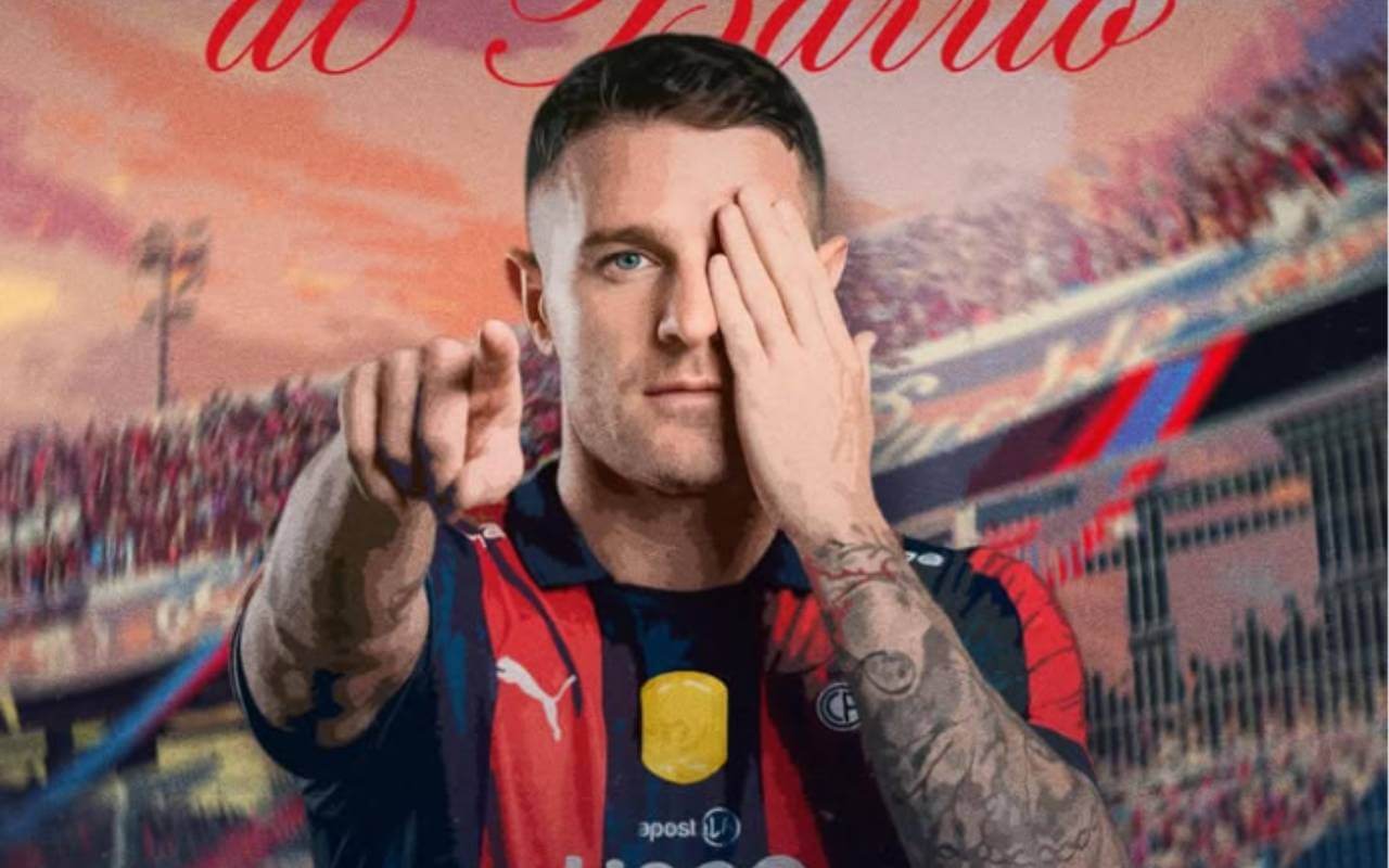 Cerro Porteño anuncia a contratação de Vegetti