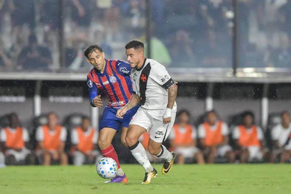 Coutinho em Vasco x Bahia