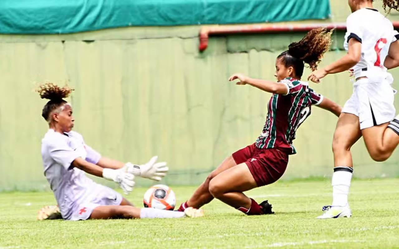 Vasco x Fluminense pela Copa Rio Feminina Sub-20