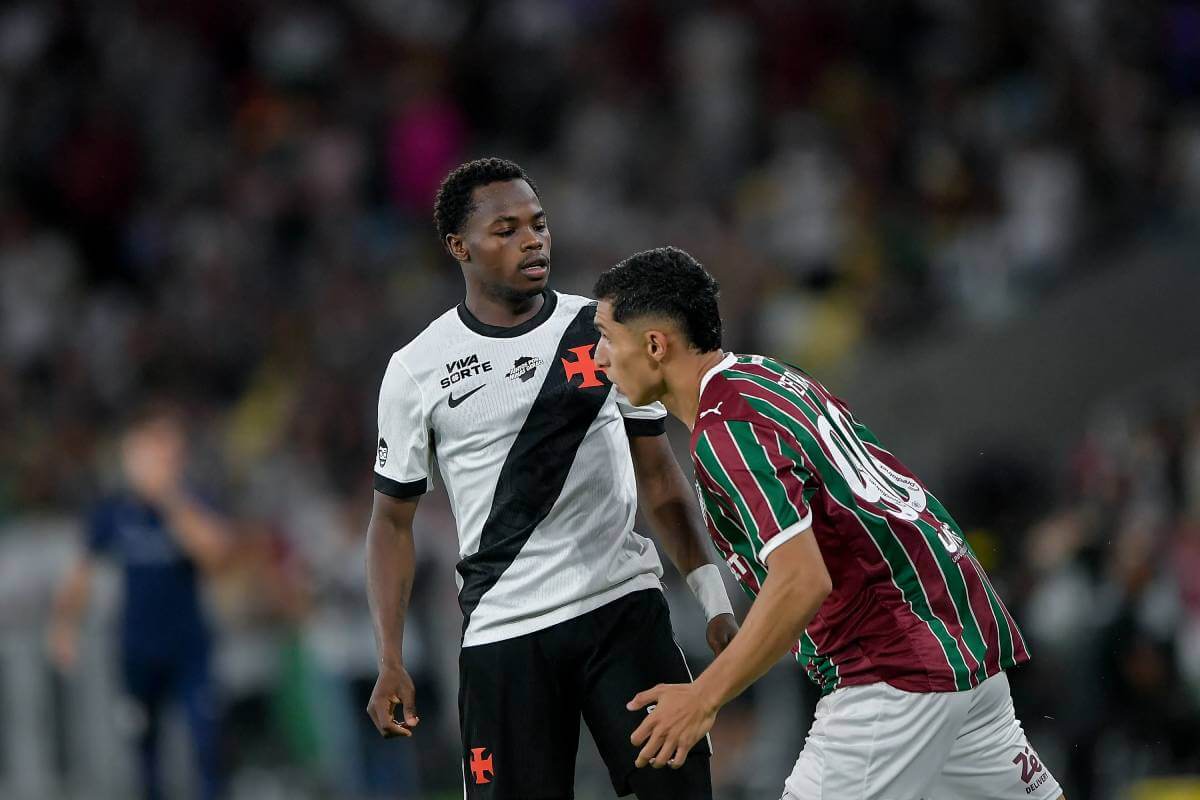 Andrés Gómez em Fluminense x Vasco