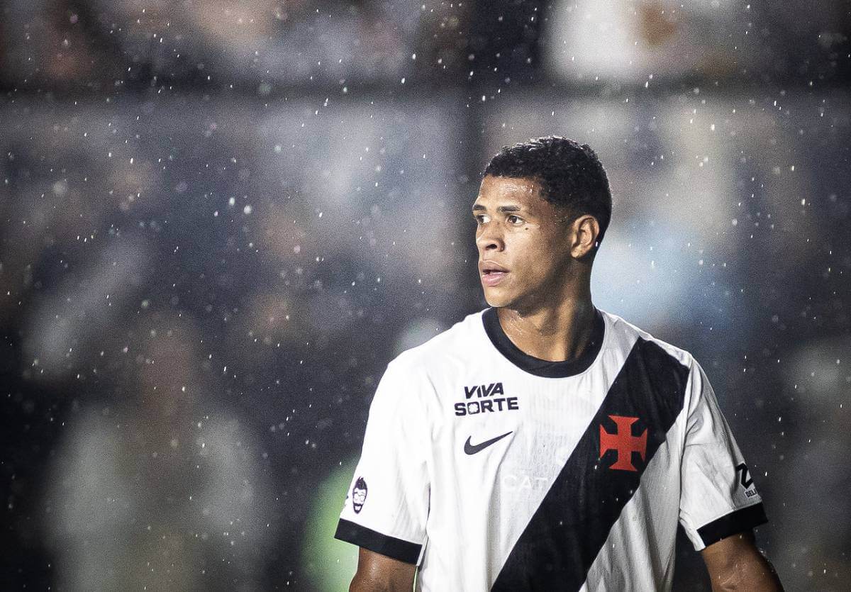 Cauan Barros em Cruzeiro x Vasco no Mineirão