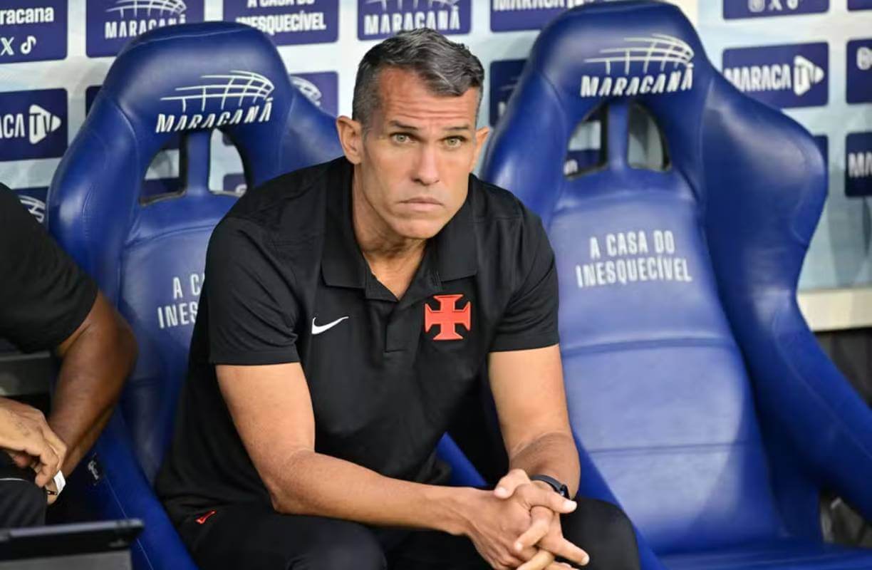 Bruno Lazaroni em Fluminense x Vasco