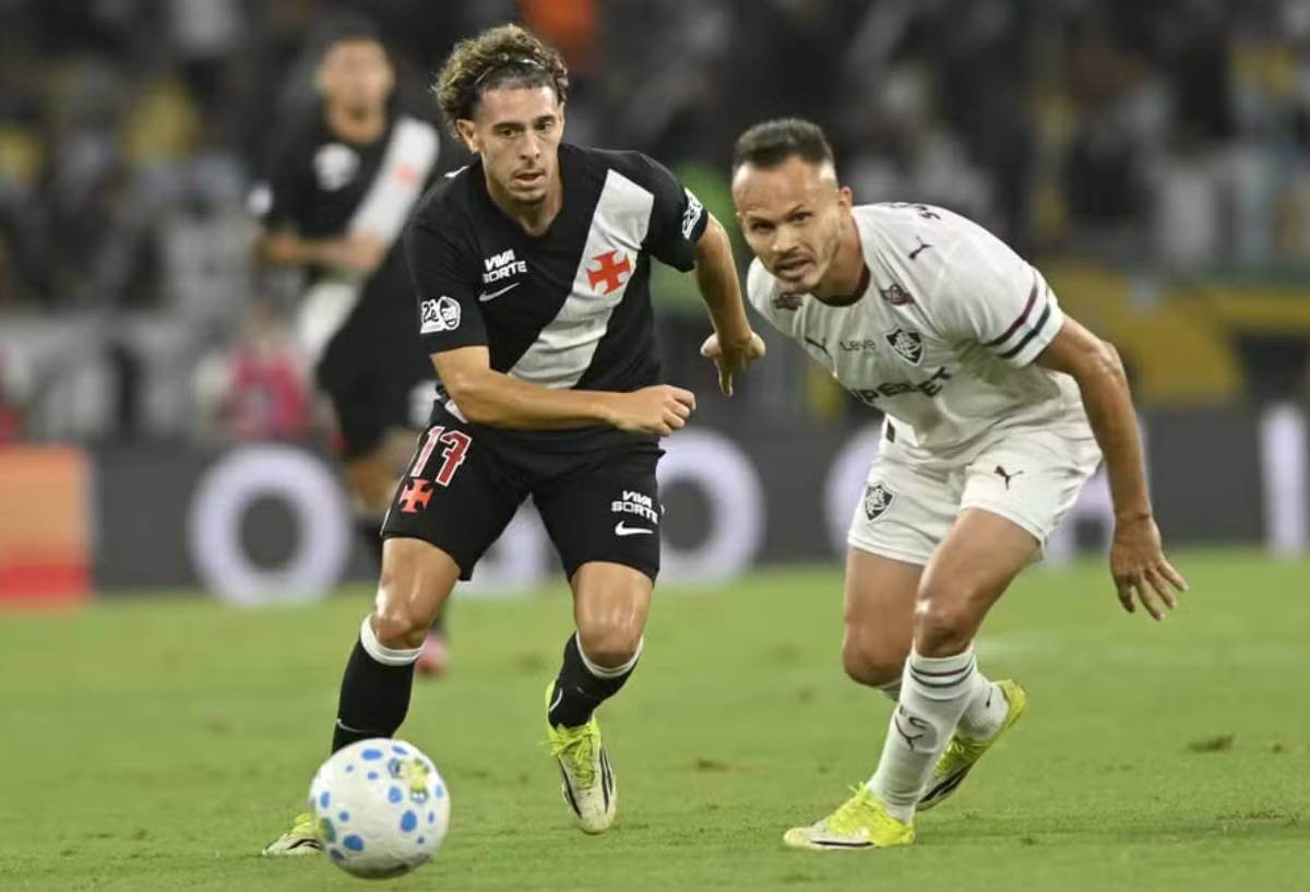 Nuno Moreira em Vasco x Fluminense