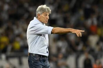 Renato Gaúcho em Vasco x Fluminense