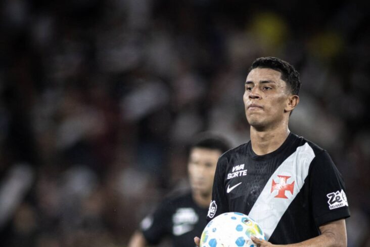 Johan Rojas em Vasco x Fluminense no Maracanã