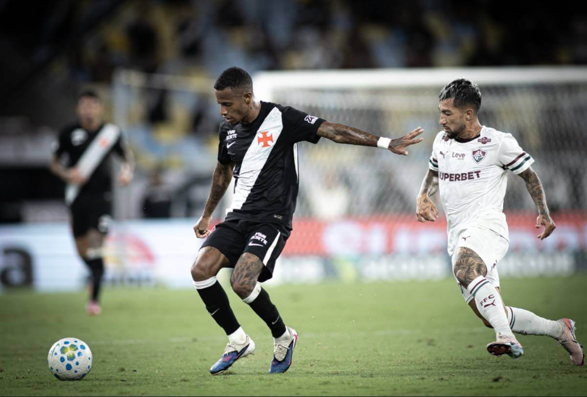 Tchê Tchê em Vasco x Fluminense no Maracanã
