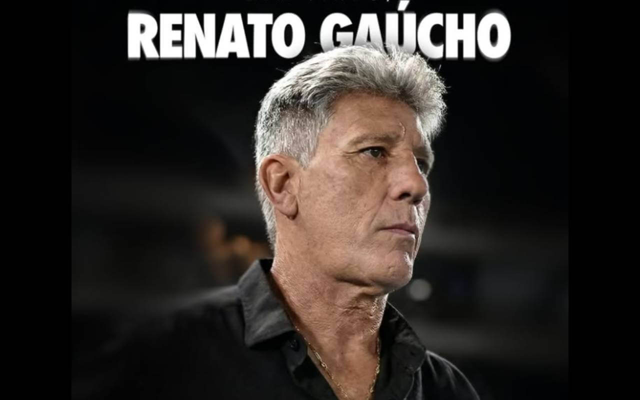 Renato Gaúcho é o novo técnico do Vasco