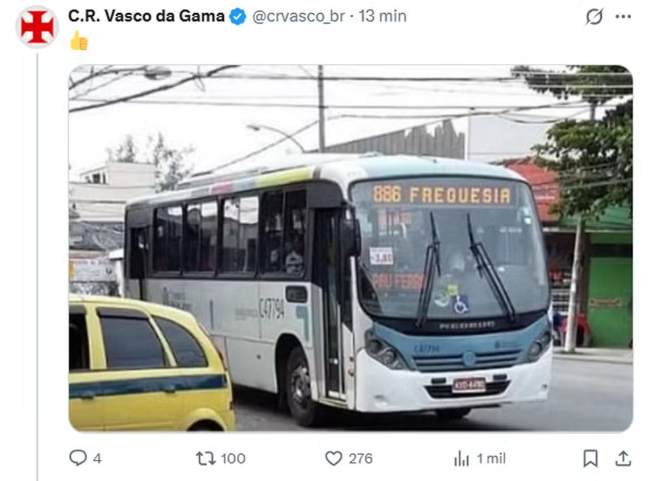 Provocação do Vasco ao Fluminense