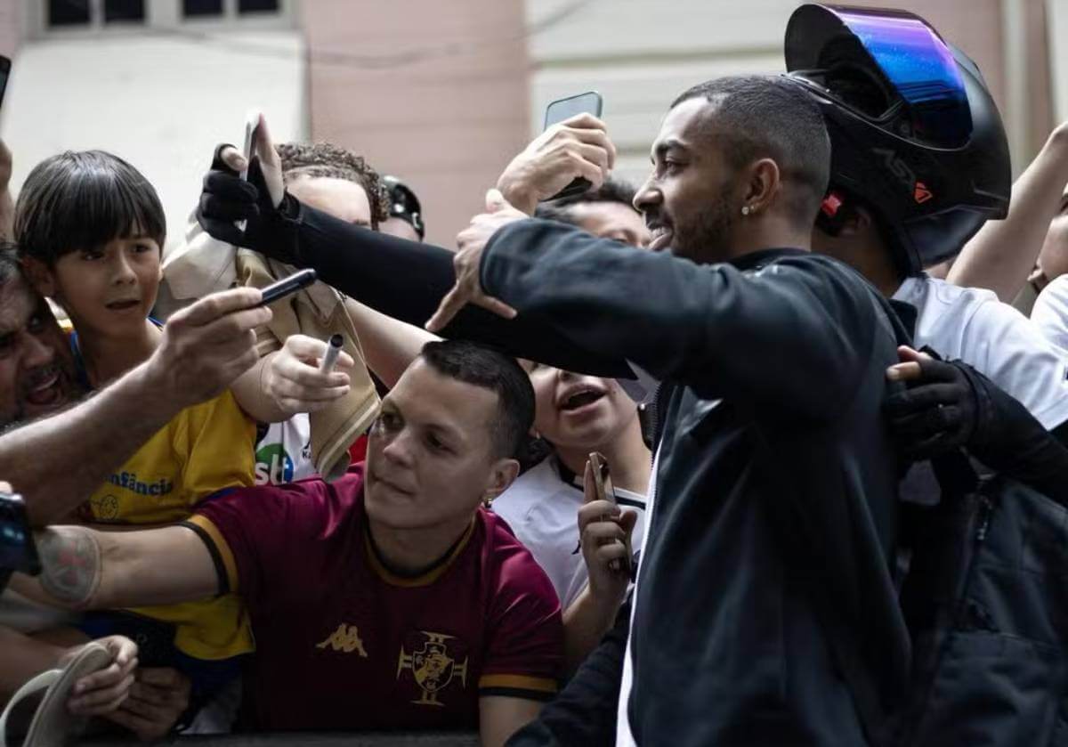 PH com a torcida do Vasco em Belém