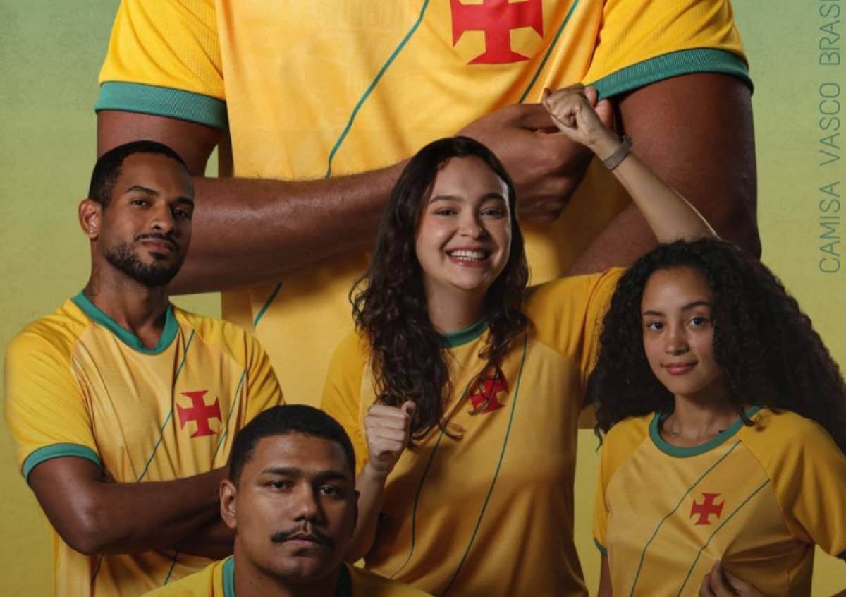 Nova camisa Vasco Brasil Folha