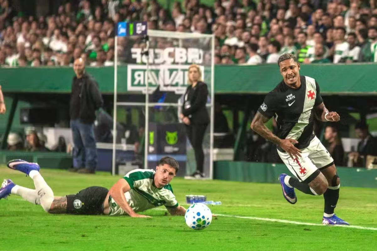 David em Coritiba x Vasco