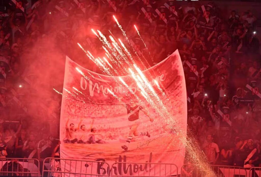 Homenagem a Roberto Dinamite em São Januário