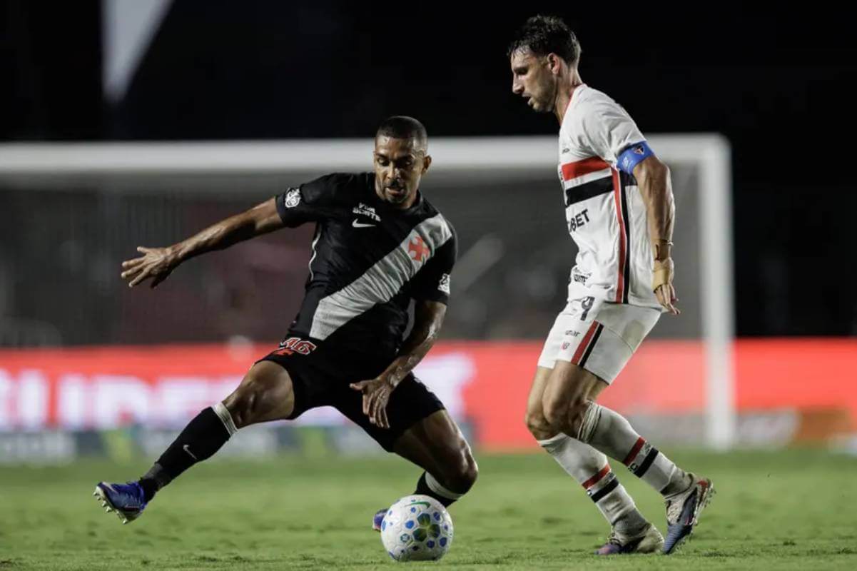 Paulo Henrique em Vasco x São Paulo