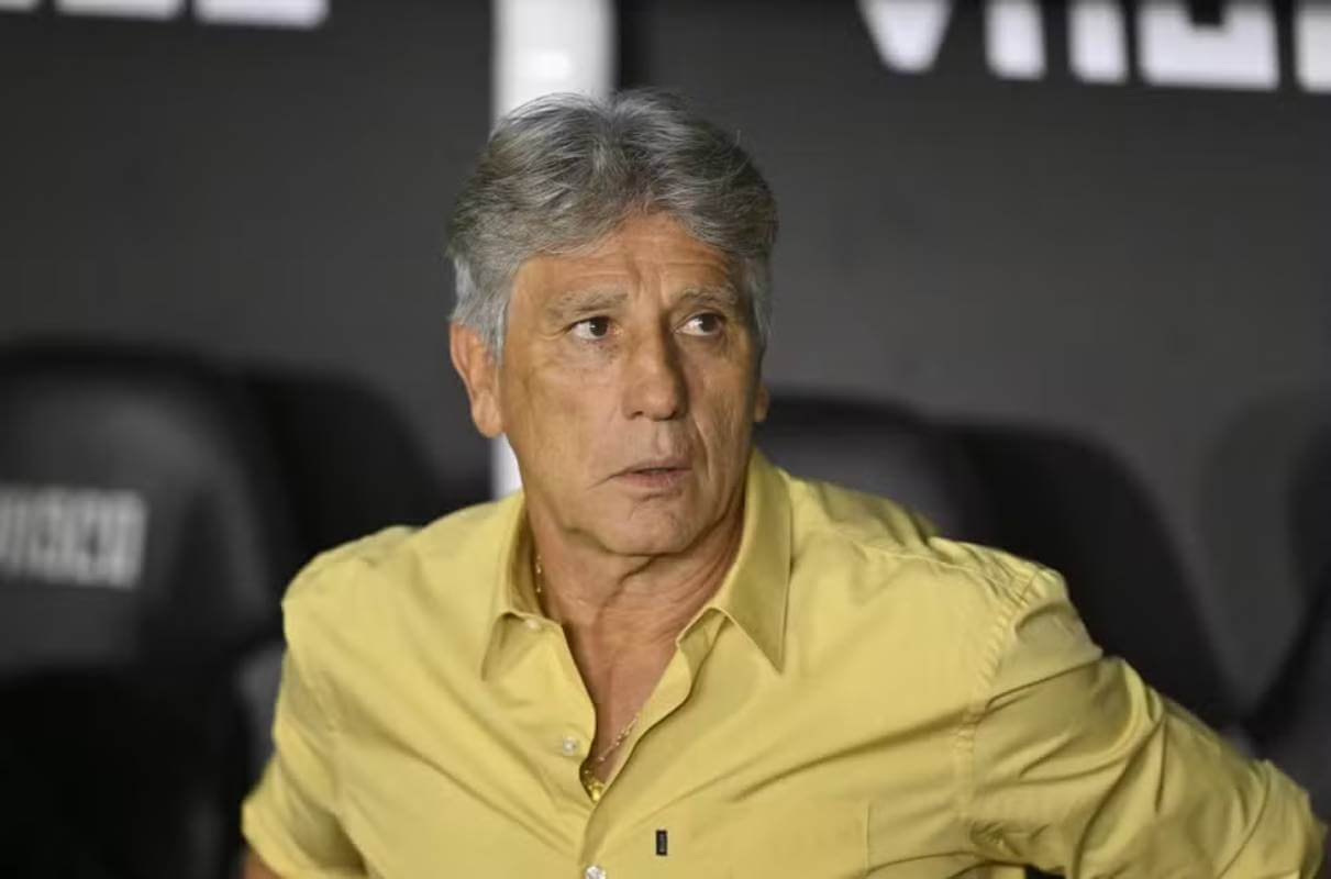 Renato Gaúcho em Vasco x Botafogo em São Januário