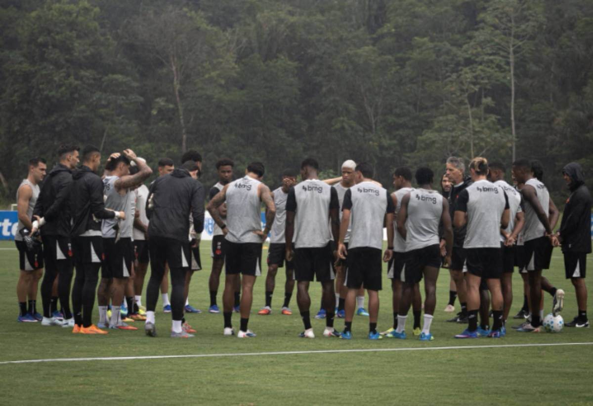 Primeiro treino do Vasco no Pará