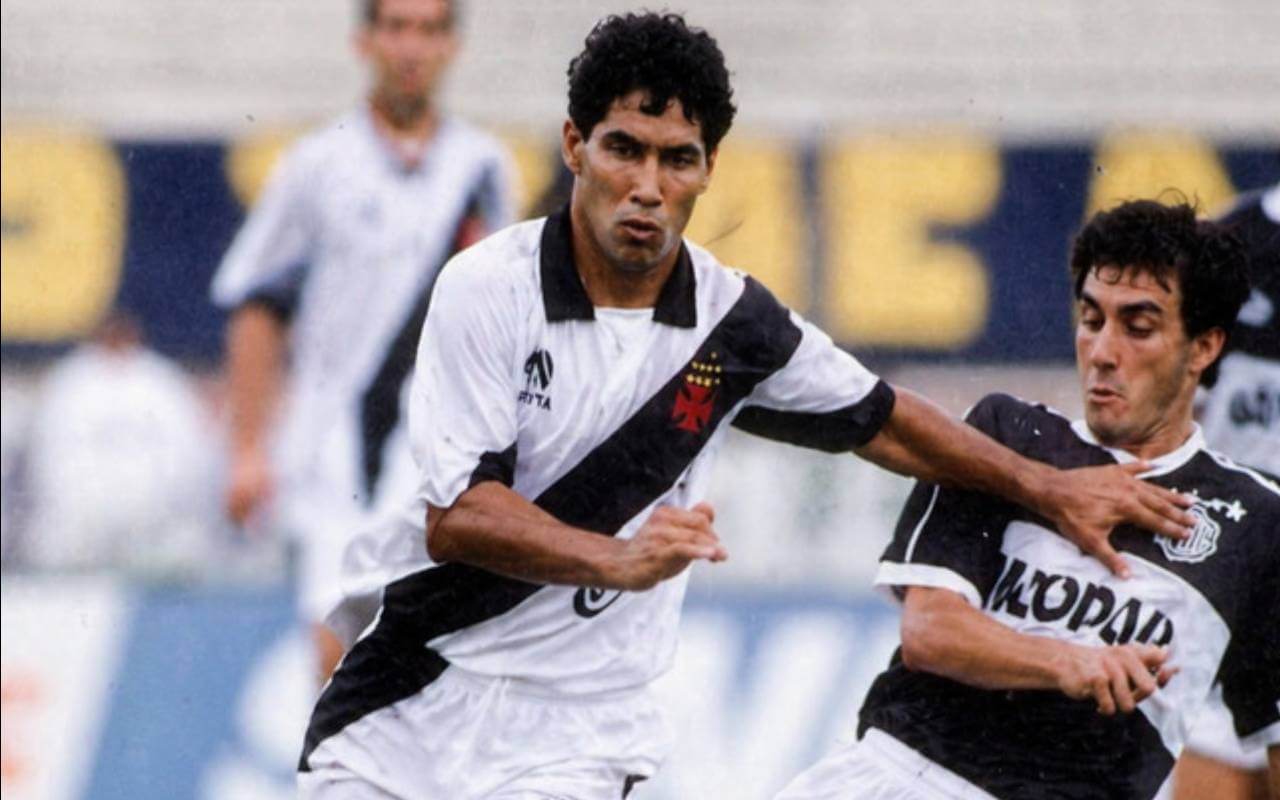 Jogo entre Vasco e Olimpia em1992