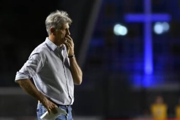 Renato Gaúcho em Vasco x Bragantino
