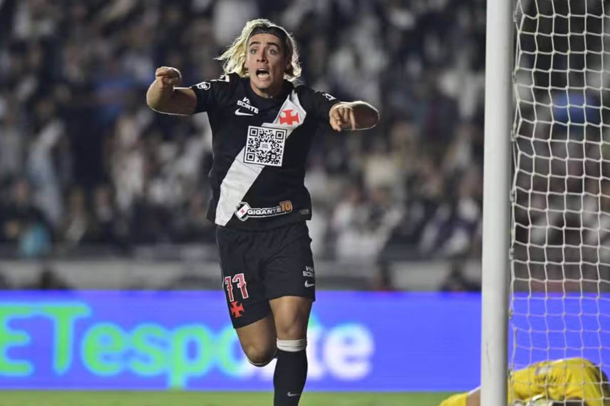 Spinelli em Vasco x Athletico-PR
