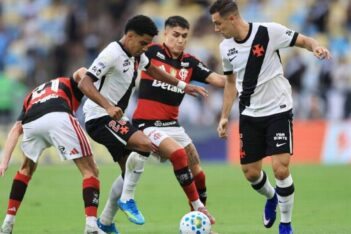Brenner e Piton em Flamengo x Vasco