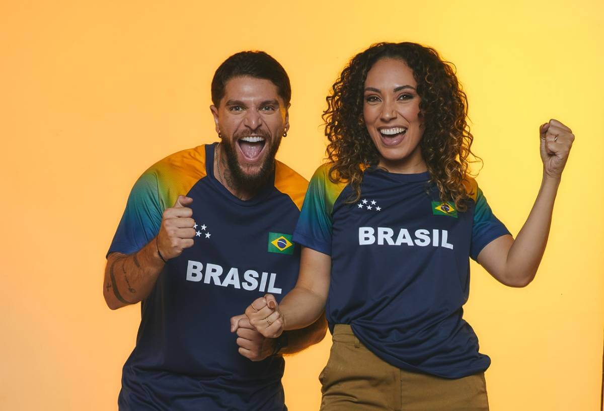 Camisa do Vasco para torcer pelo Brasil