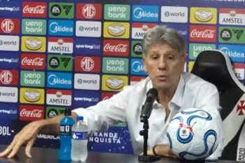 Renato Gaúcho em coletiva após jogo do Vasco