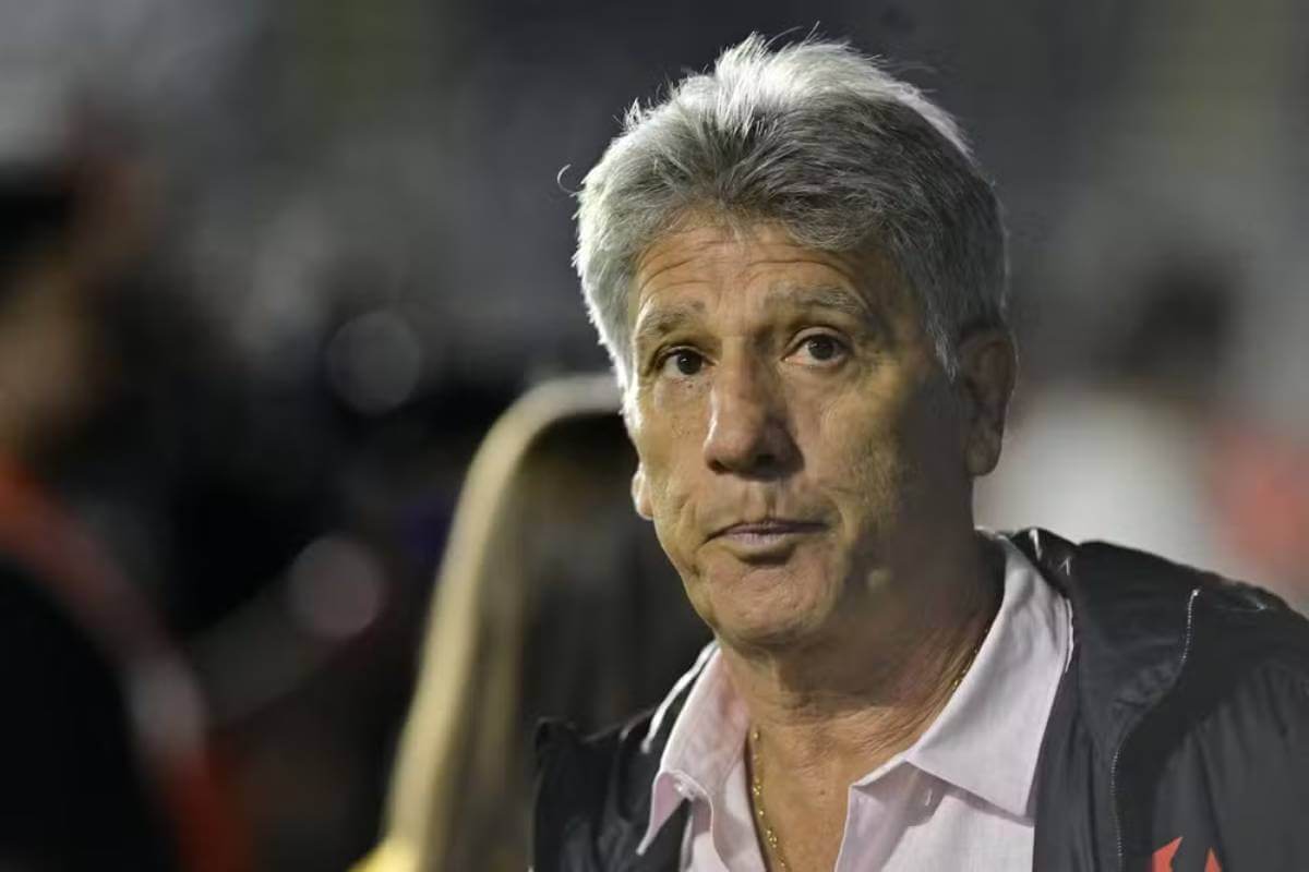 Renato Gaúcho em Vasco x Athletico-PR