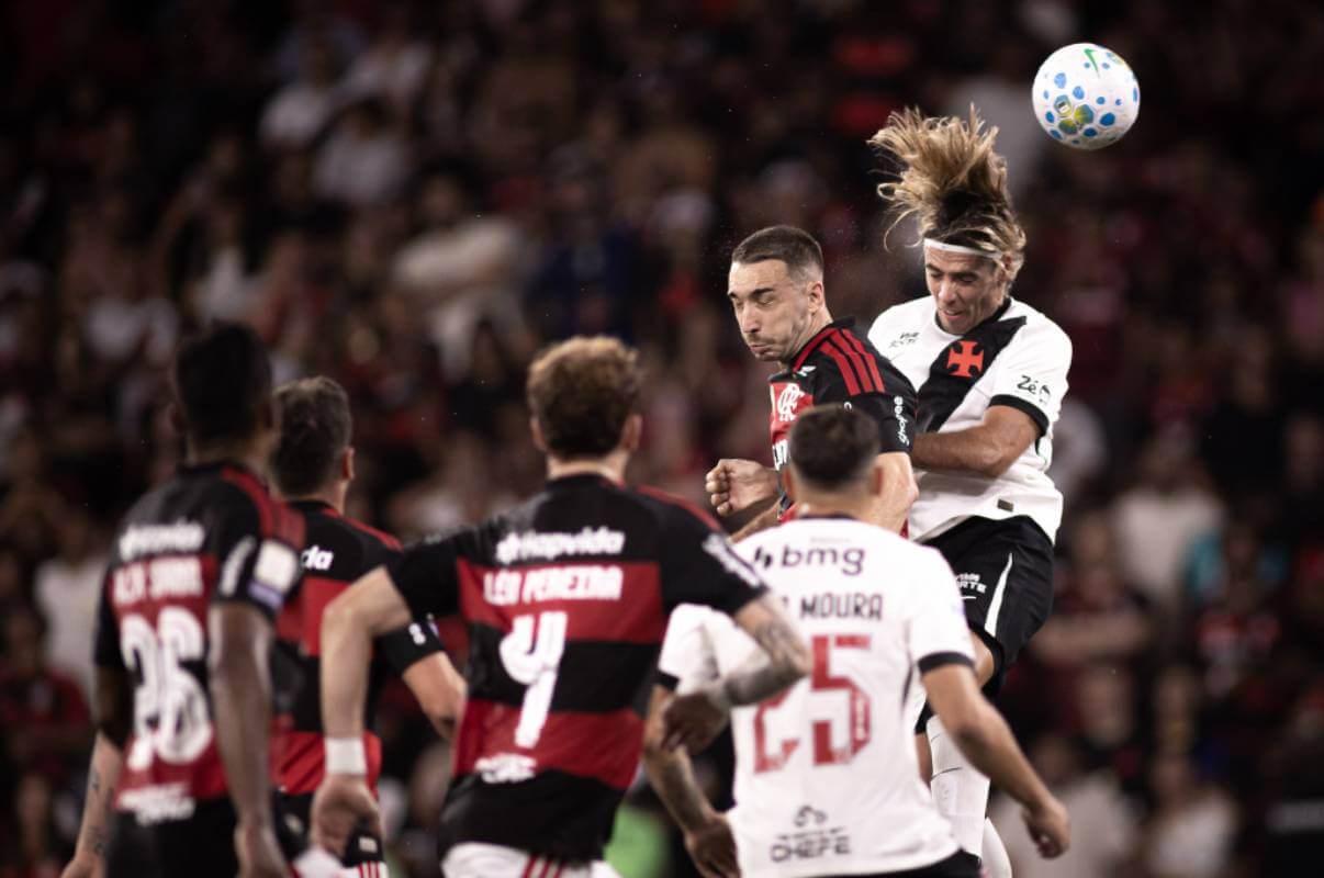 Spinelli em Flamengo x Vasco