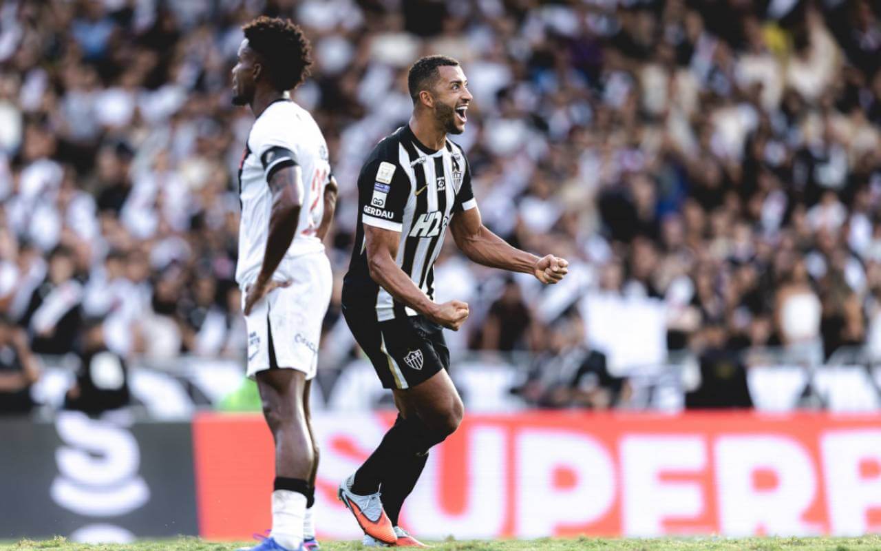 Thiago Mendes em Vasco x Atlético-MG