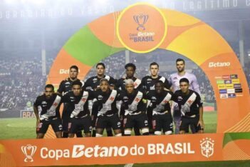 Time do Vasco contra o Paysandu