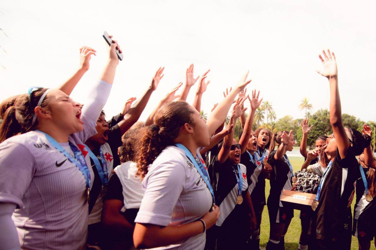 Meninas do Vasco conquistam a Copa Rio Sub-17