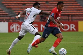 Andrés Gómez em Independiente Medellín x Vasco