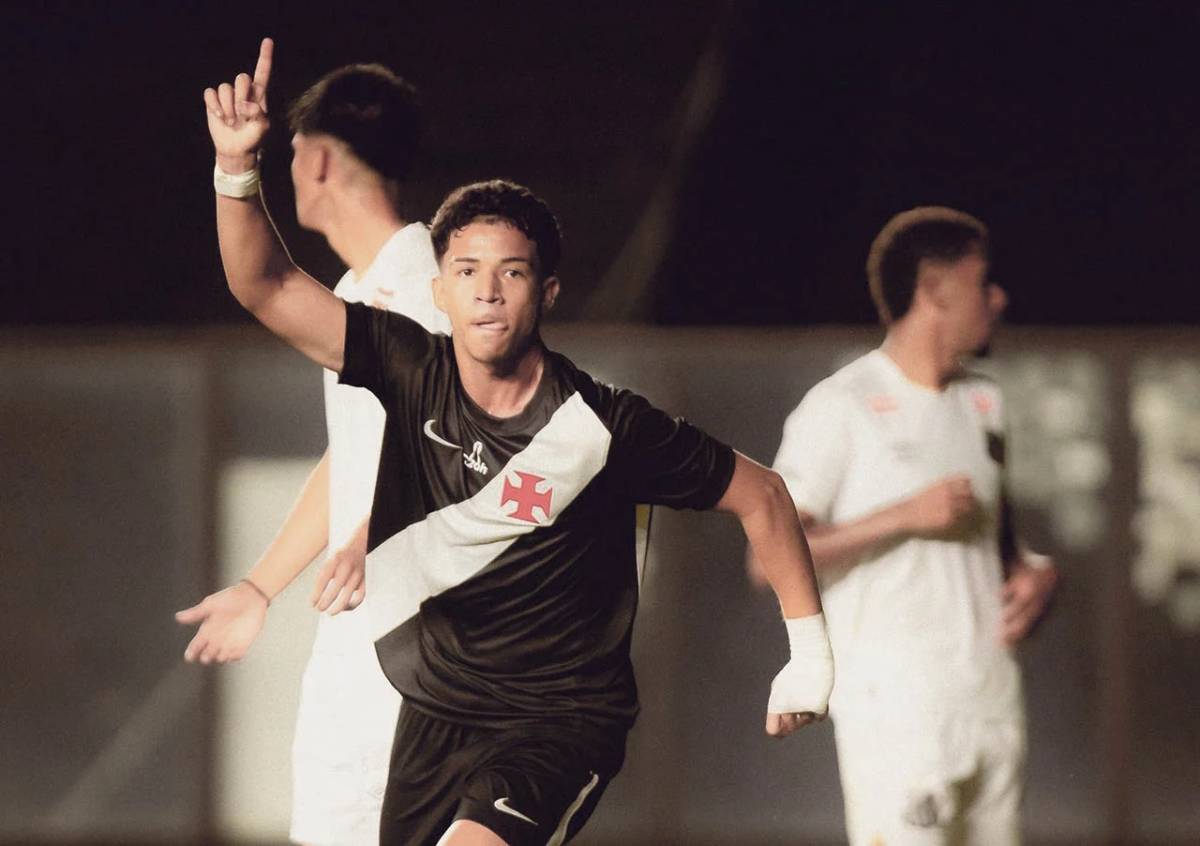 Andrey Fernandes em Vasco x Santos