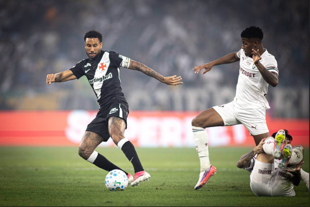 Jair em Vasco x Fluminense no Maracanã