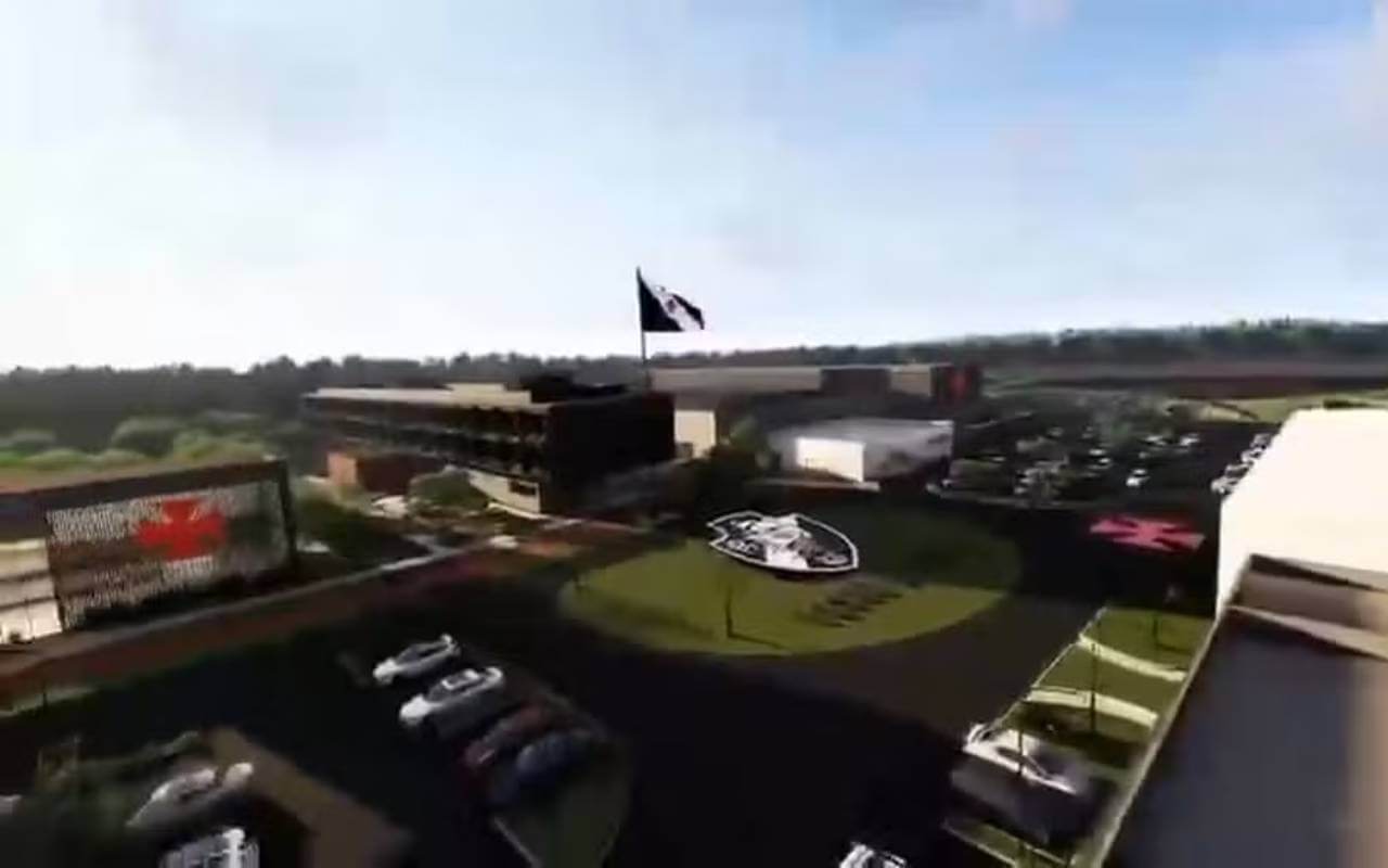 Projeto do novo CT do Vasco da Gama