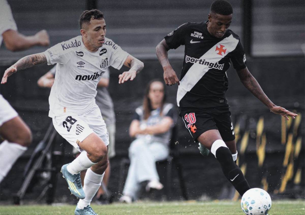 Robert Renan em Vasco x Santos