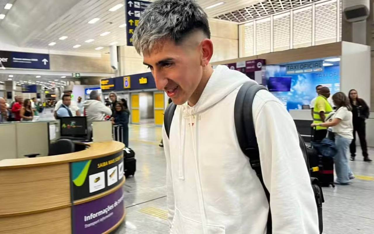 Alan Alescano desembarca no Rio de Janeiro