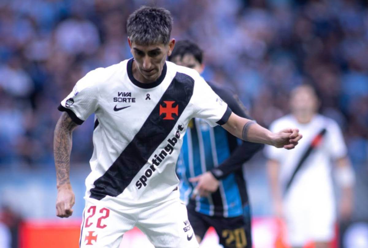 Alan Lescano em Grêmio x Vasco