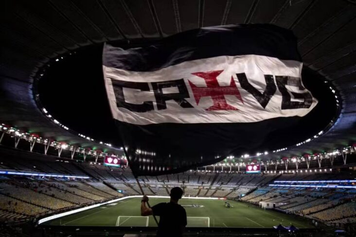 Bandeira do Vasco no Maracanã